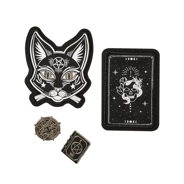 Pentagram Patch and Pin Set
