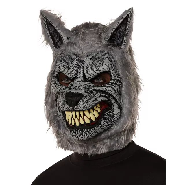 Animotion Gray Werewolf Mask
