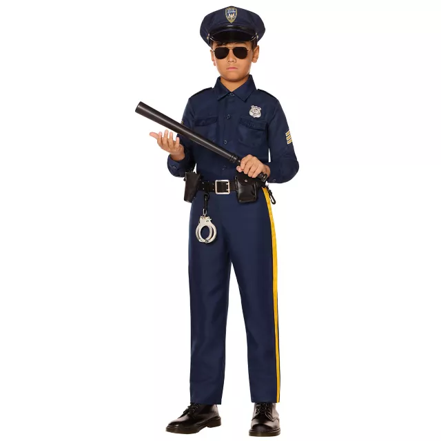 Kids Police Officer Costume Deluxe