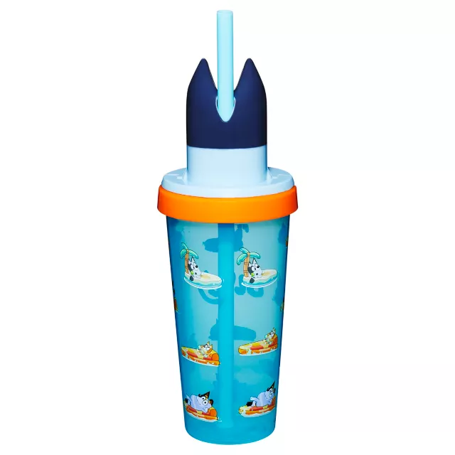 Bluey Molded Cup with Straw