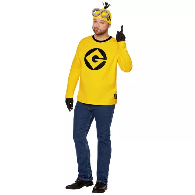 Adult Kevin Long Sleeve Costume Kit - Minions