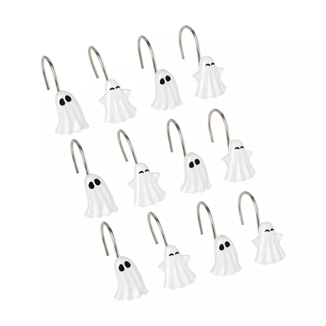 Ghost Shower Hook Set - 12 Pack
