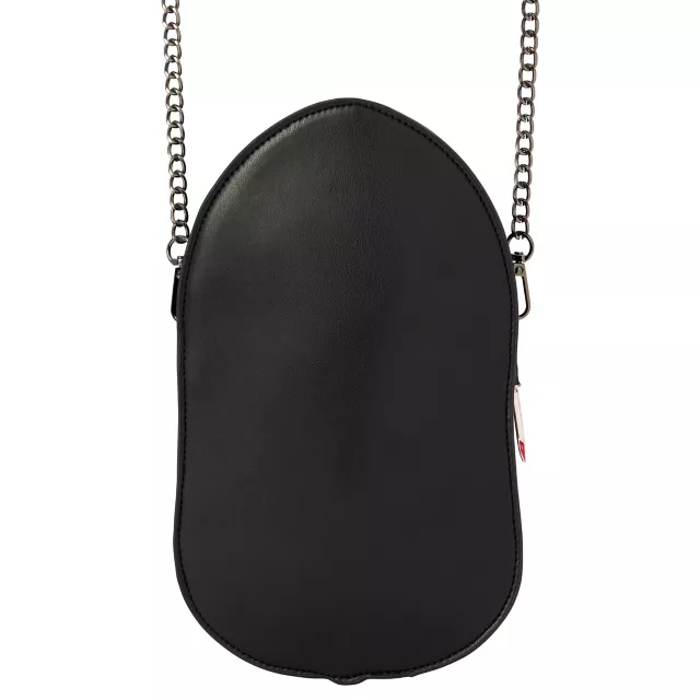 Ghost Face Pink Metallic Crossbody Bag