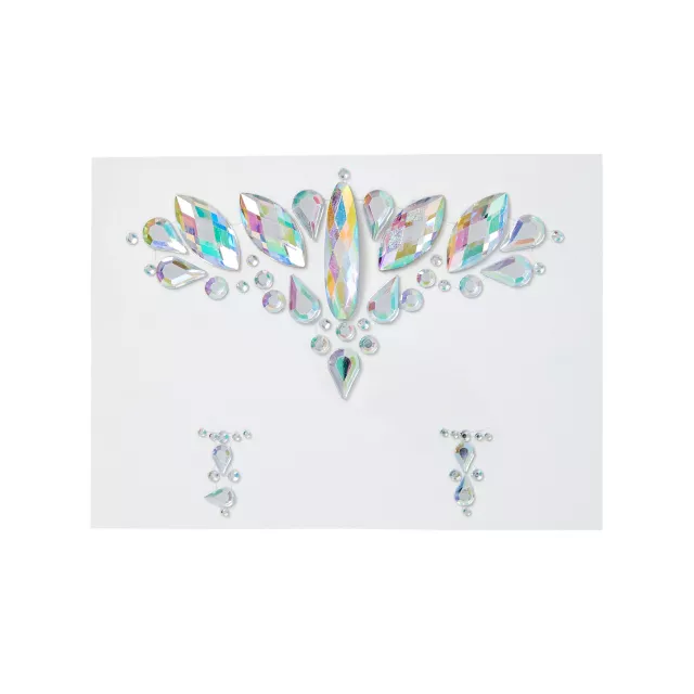 Iridescent Jewels Face Decal