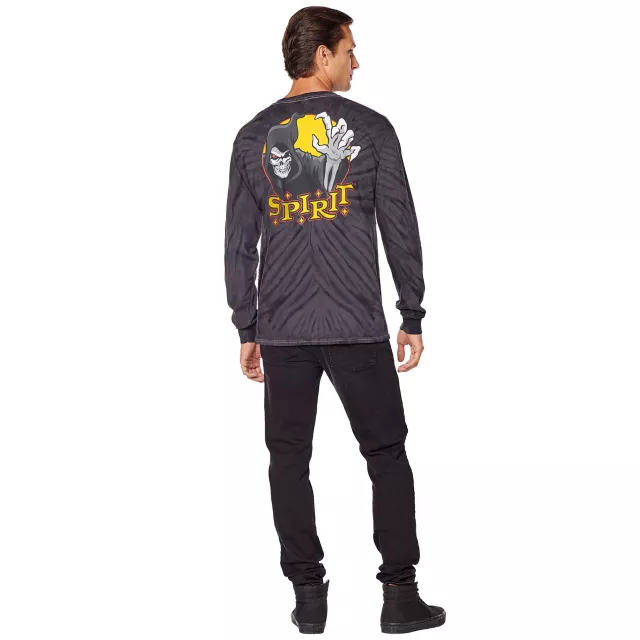 Spirit Halloween Tie Dye Long Sleeve T Shirt