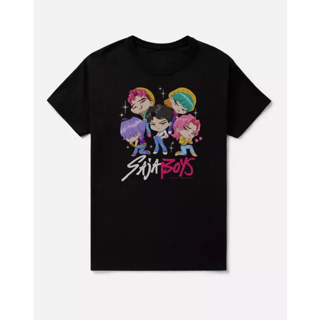 Saja Boys Chibi Group T Shirt - KPop Demon Hunters