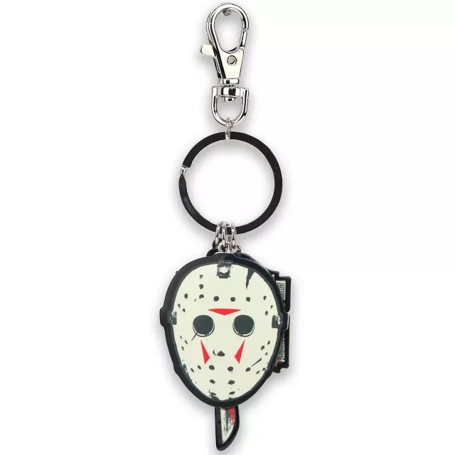 Jason Voorhees Mask Charm Keychain - Friday the 13th