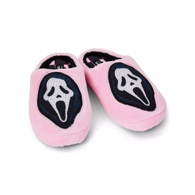 Ghost Face Bling Slippers