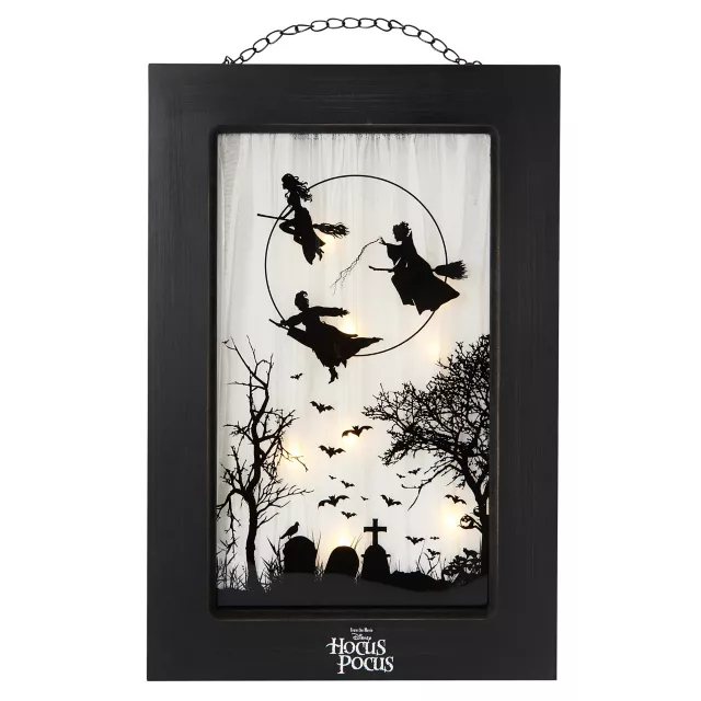 Sanderson Sisters Light-Up Hanging Window Sign - Hocus Pocus