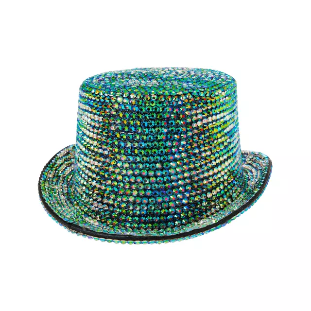 Rhinestone Top Hat