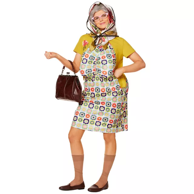 Adult Golden Granny Costume