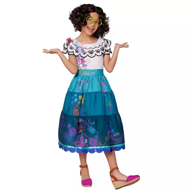 Kids Mirabel Dress Costume - Disney Encanto