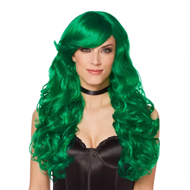 Green Curls Wig