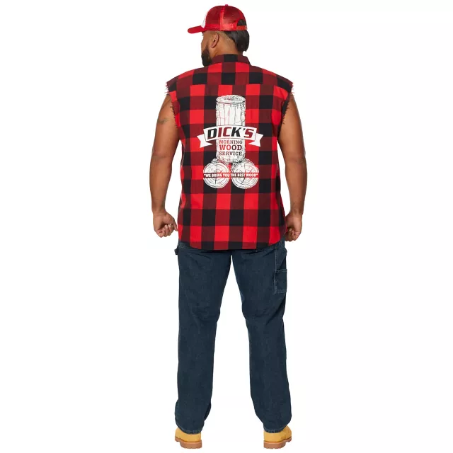 Adult Dick's Morning Wood Service Plus Size Vest
