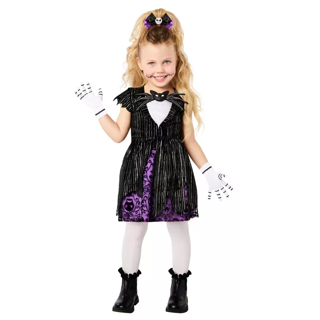 Toddler Jack Skellington Dress Costume - The Nightmare Before Christmas