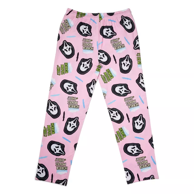 Ghost Face Horror Movies and Chill Lounge Pants