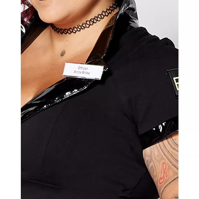 Adult Dirty Cop Plus Size Costume