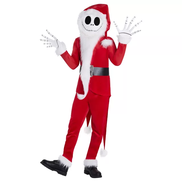 Adult Jack Skellington Santa Costume - The Nightmare Before Christmas