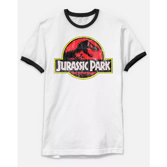 Jurassic Park Ringer T Shirt