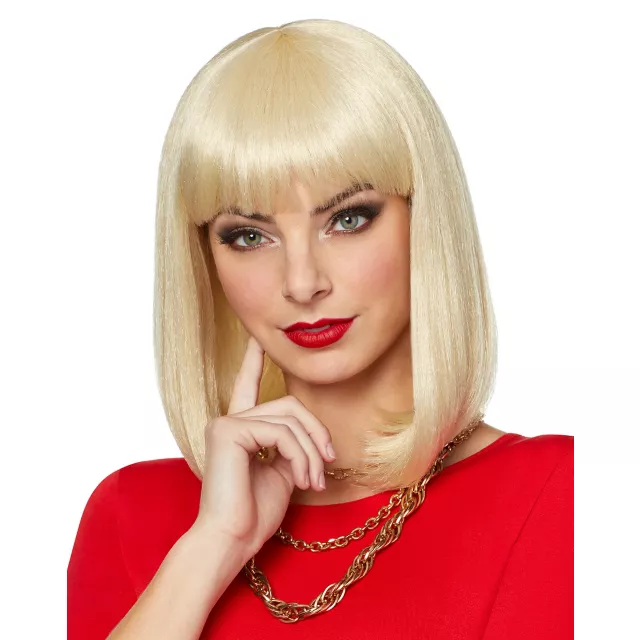 Blonde Pageboy Wig