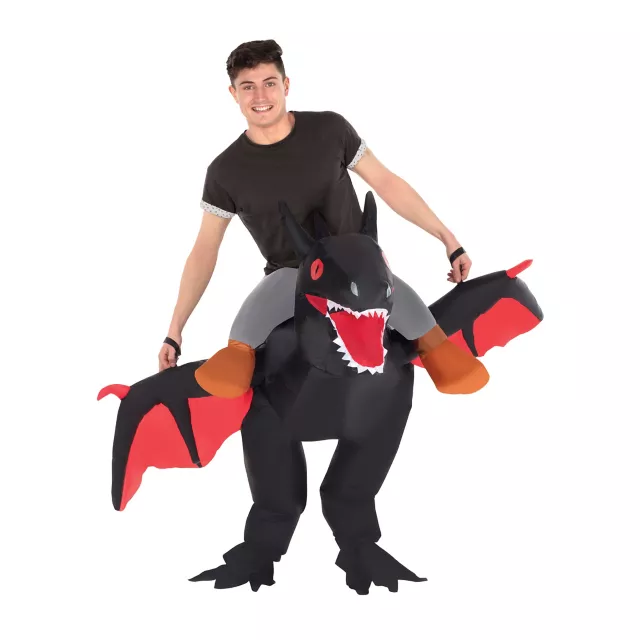 Adult Ride-Along Dragon Inflatable Costume