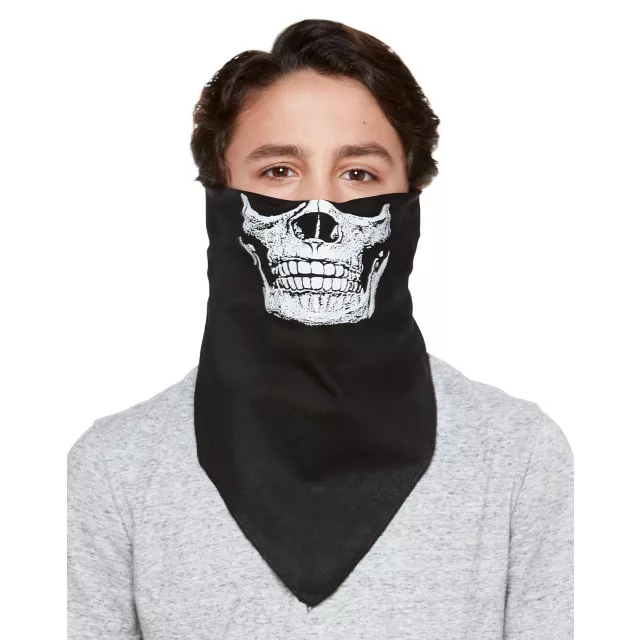 Boys Skull Biker Bandana