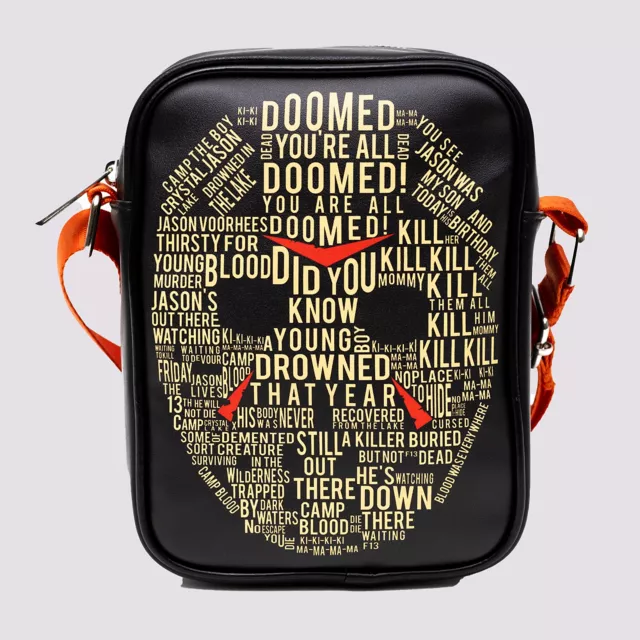Buckle-Down Jason Voorhees Flat Crossbody Bag - Friday the 13th