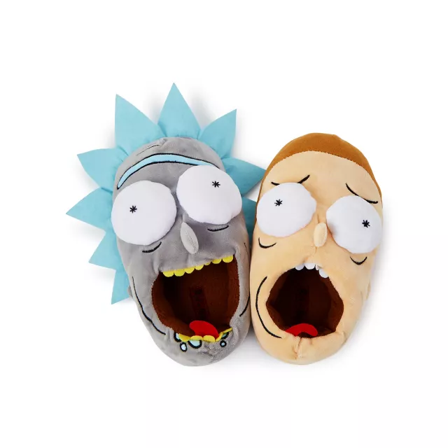 Rick and Morty Plush Slippers