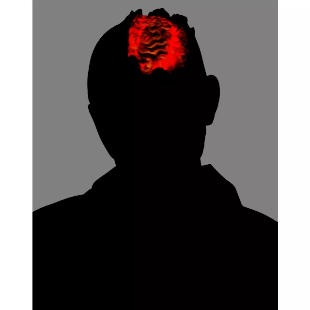 Adult Light-Up Undead Zombie Costume