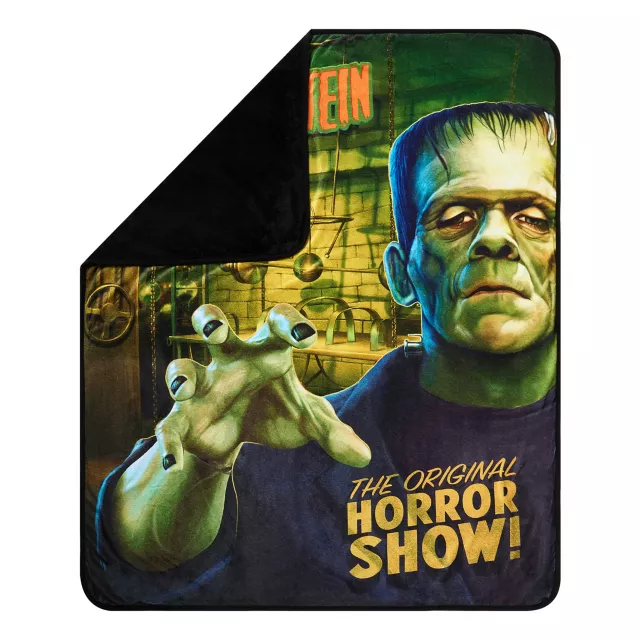Frankenstein Fleece Blanket - Universal Monsters
