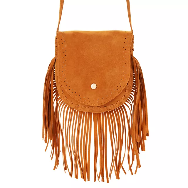 60s Fringe Crossbody Bag