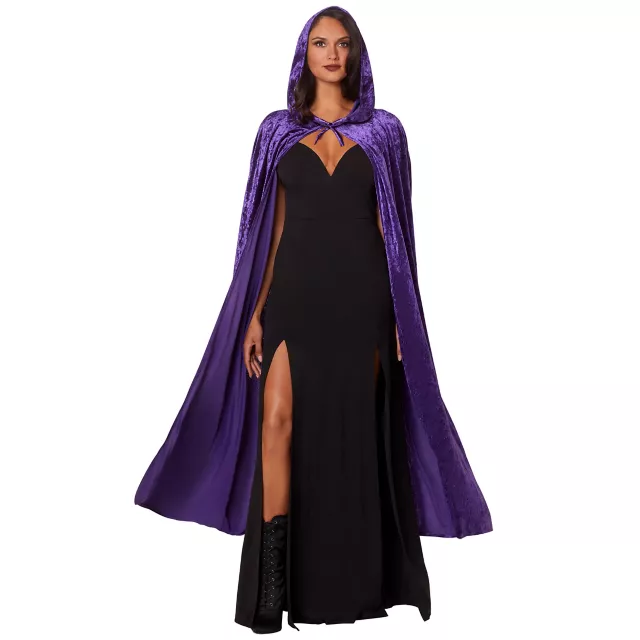Purple Crush Velvet Cape