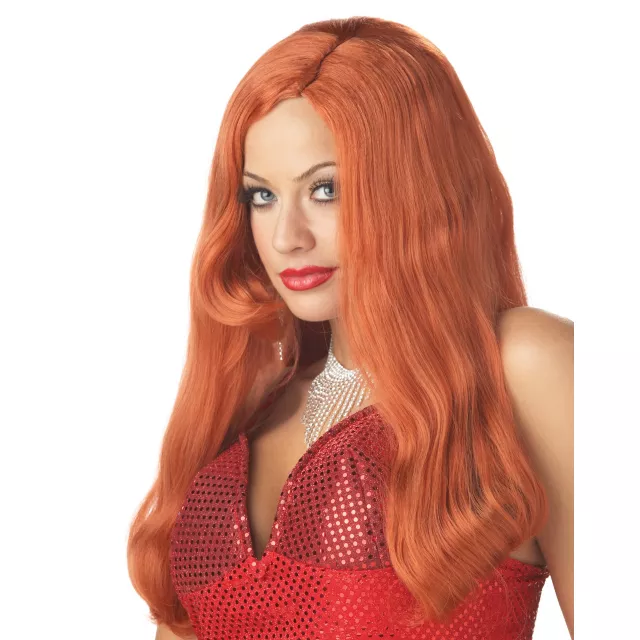 Red Silver Screen Sensation Wig