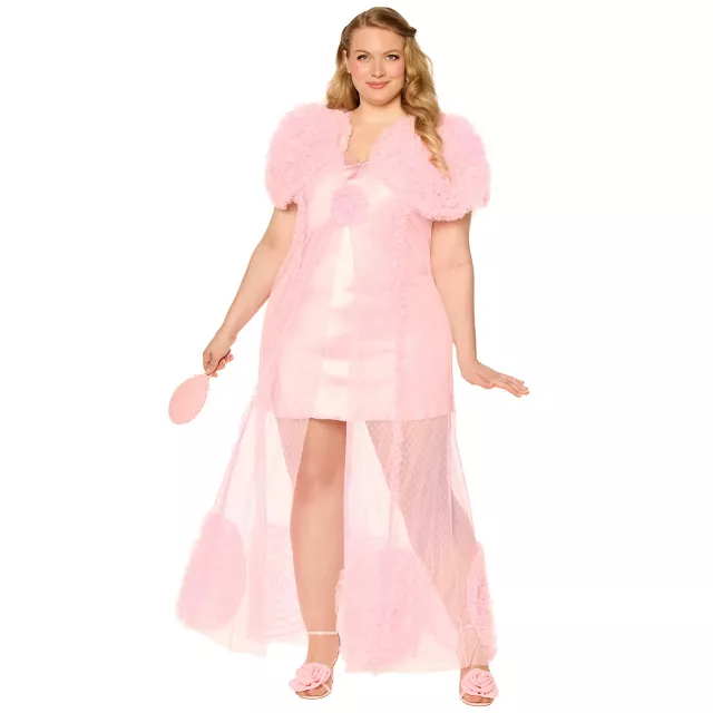 Adult Glinda Robe Costume - Wicked