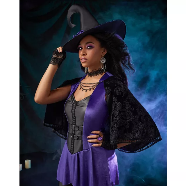 Adult Wicked Spell Caster Witch Costume