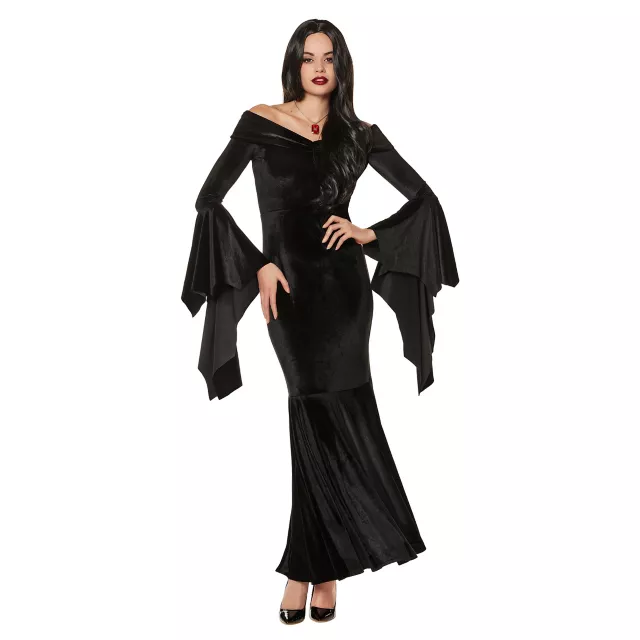 Adult Morticia Addams Costume - The Addams Family