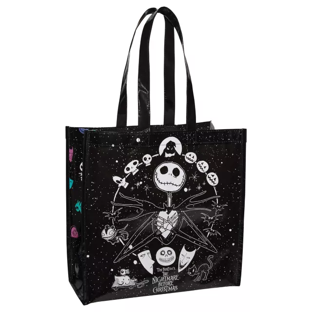 The Nightmare Before Christmas Tarot Shopping Tote Bag