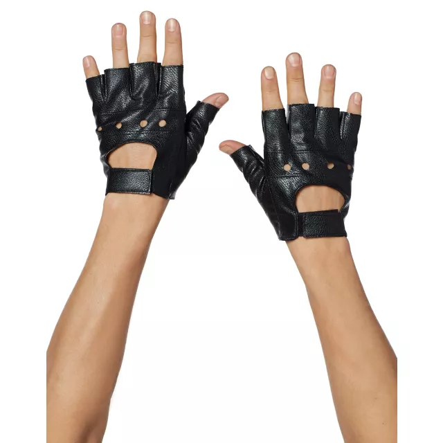 Fingerless Racer Gloves