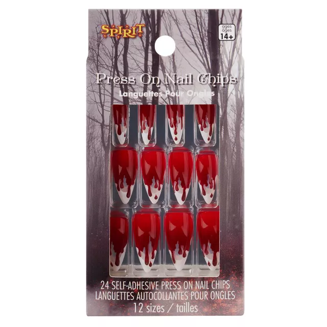 Vampire Blood Press On Nails