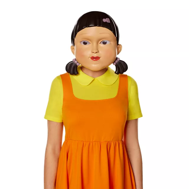Young-hee Doll Half Mask - Squid Game