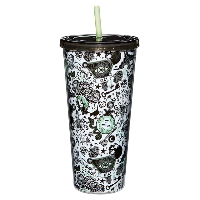 The Haunted Mansion Cup With Straw - Disney