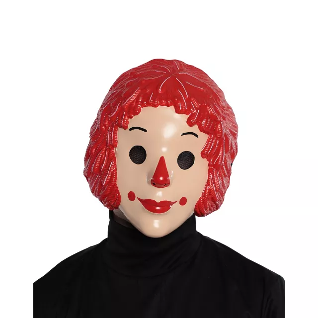 Vintage Rag Doll Half Mask