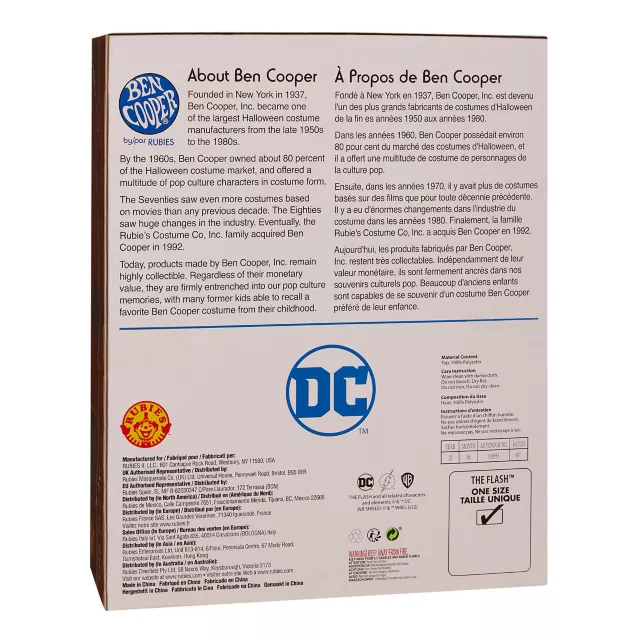 Adult The Flash Costume Kit - Ben Cooper