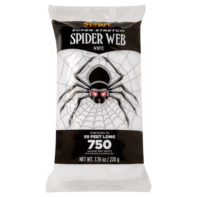 Superstretch Jumbo Bag Spider Web Decoration