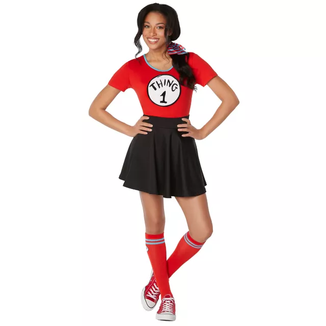 Adult Thing 1 and Thing 2 Costume Kit - Dr. Seuss