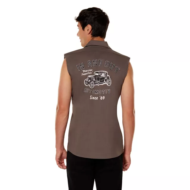 Sleeveless In and Out Work Shirt