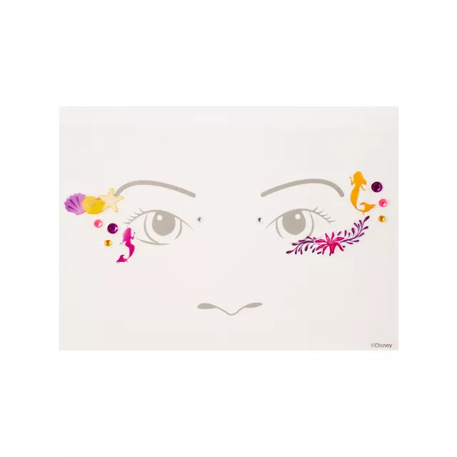 The Little Mermaid Face Decal - Disney Princess
