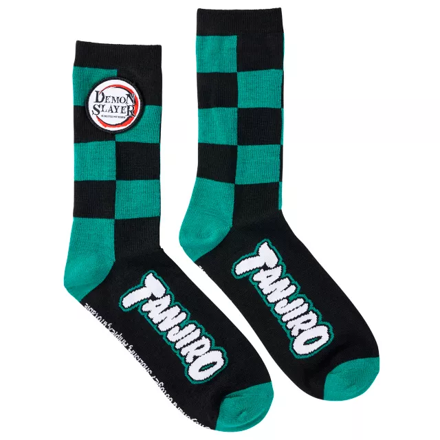 Tanjiro Kamado Crew Socks - Demon Slayer