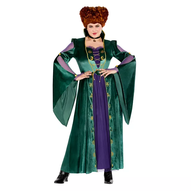 Adult Winifred Sanderson Plus Size Costume - Hocus Pocus