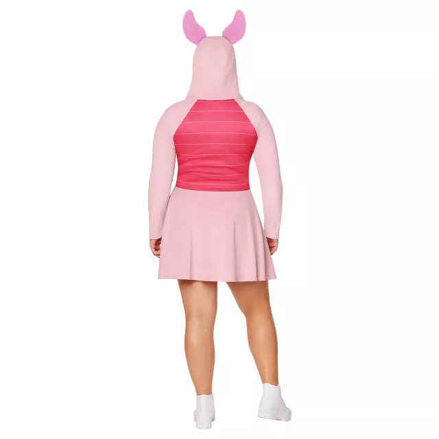 Adult Piglet Plus Size Dress Costume - Winnie the Pooh